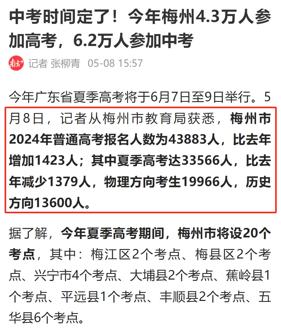 激烈!2024年全国高考1342万人报名!暴涨51万!本科率只有40%? 第4张