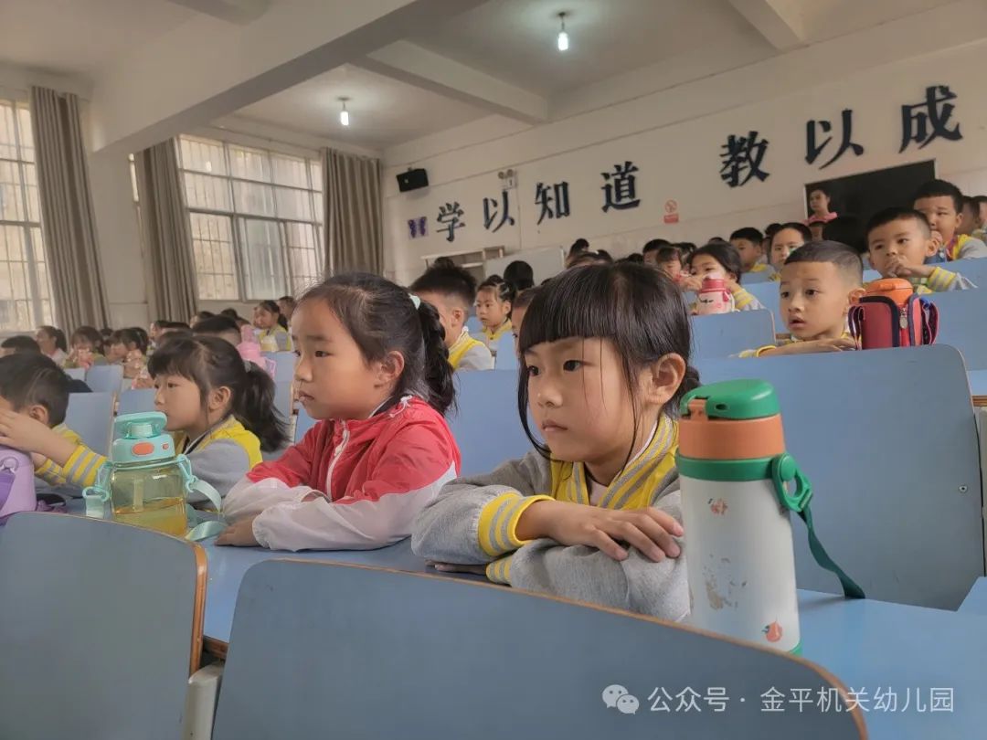 【幼小衔接】探秘小学 “幼”见美好——金平县机关幼儿园2024年大班幼儿参观小学活动 第36张