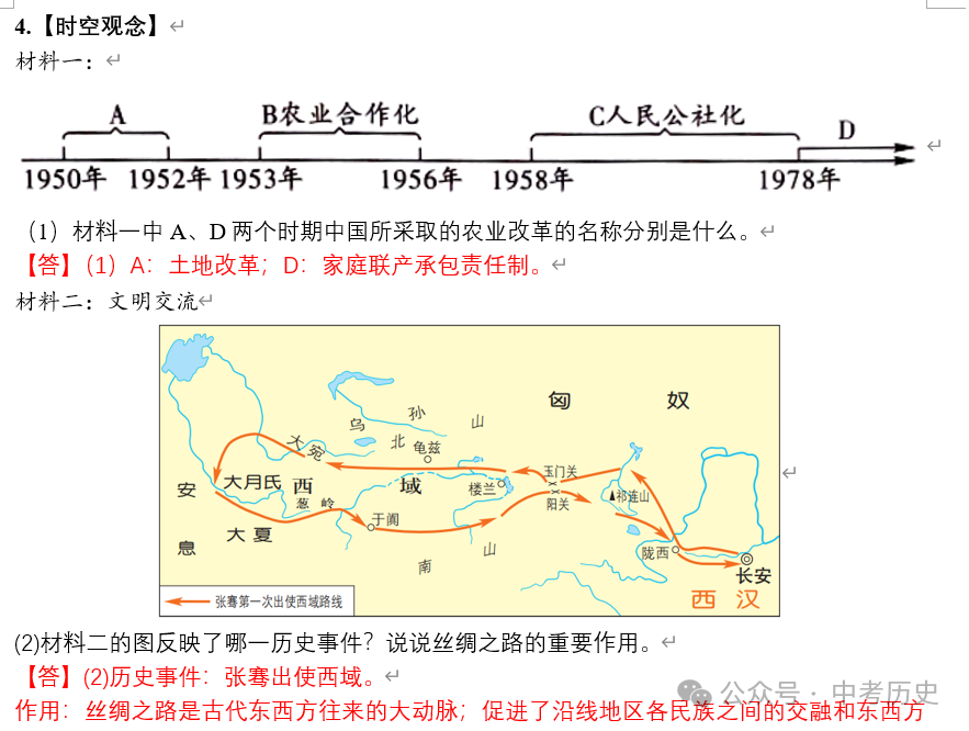 2024年中考历史终极押题(绝密)第1-3期 第34张