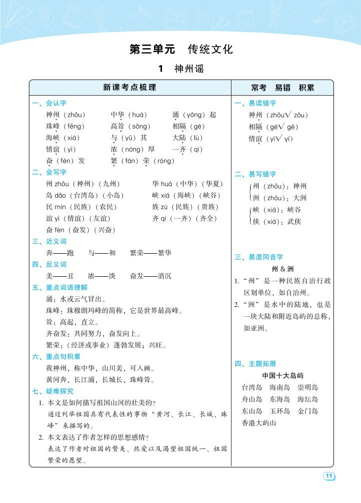 小学语文《考点梳理》二年级下册名师划重点(可下载打印,推荐收藏) 第13张