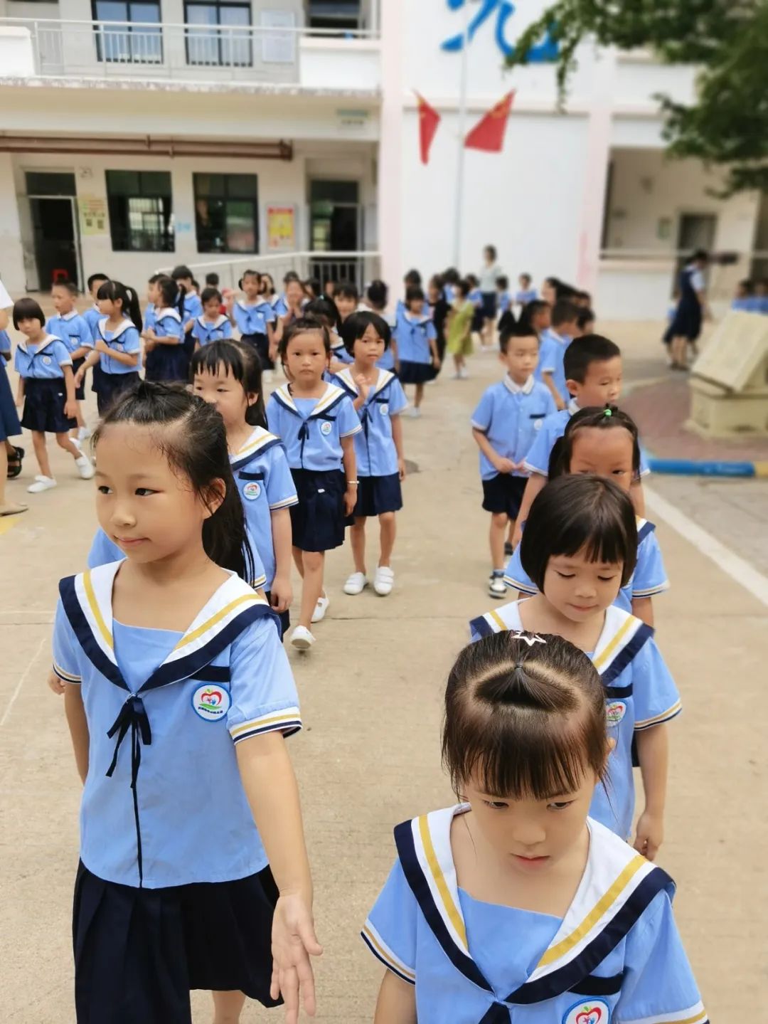 初探小学  礼遇成长——光坡镇中心幼儿园幼小衔接系列活动(二)之参观小学 第31张