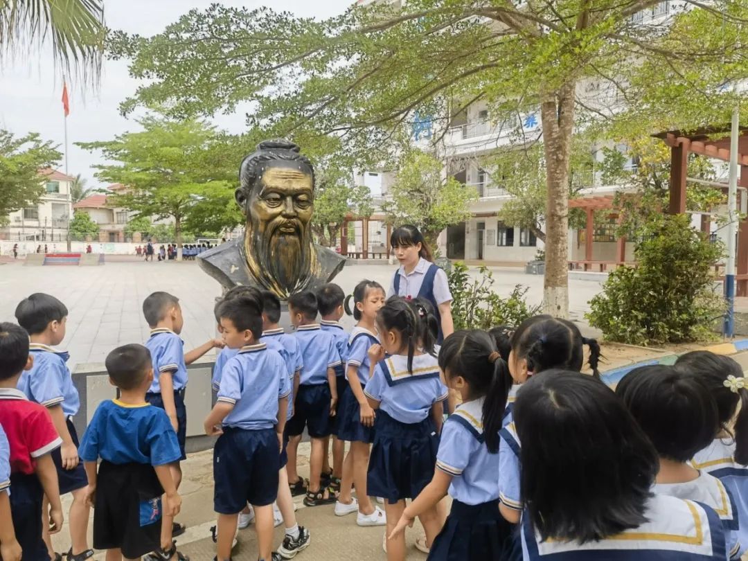 初探小学  礼遇成长——光坡镇中心幼儿园幼小衔接系列活动(二)之参观小学 第29张