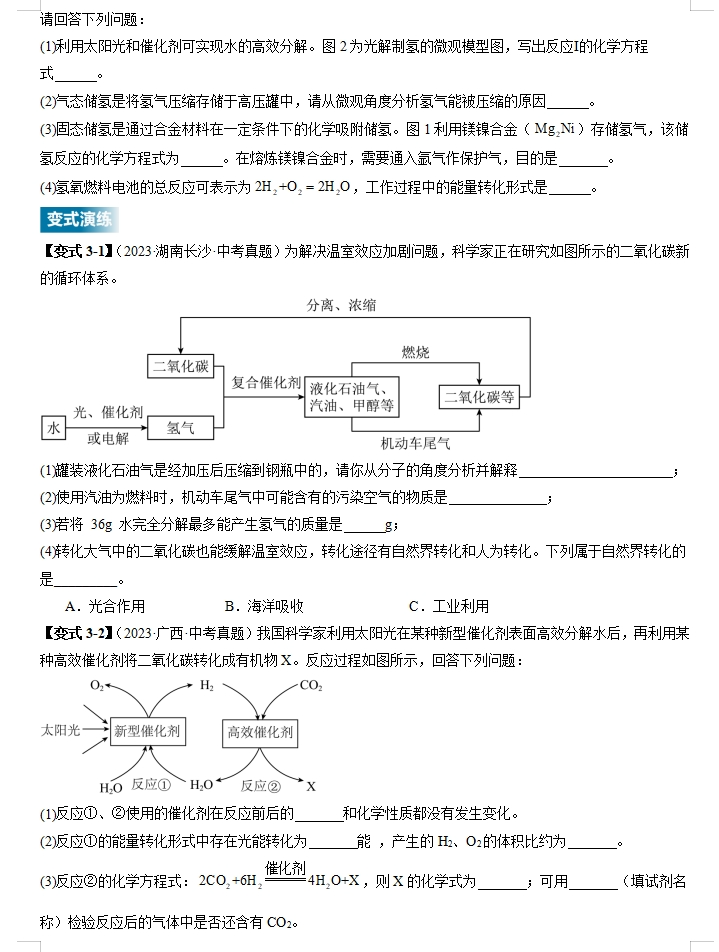 2024年中考化学:二轮热点题型归纳与变式演练,全是典型题型,高分突破必练!(全国通用) 第14张