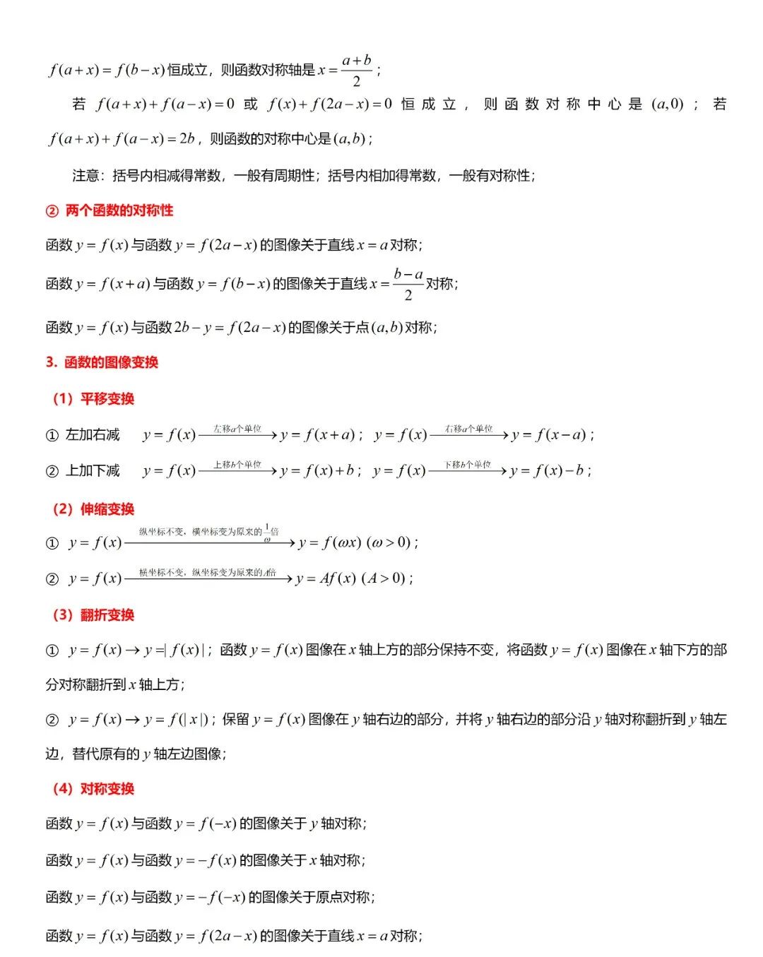 高考数学“热门考点”笔记,高中三年重点都在这,建议收藏! 第15张