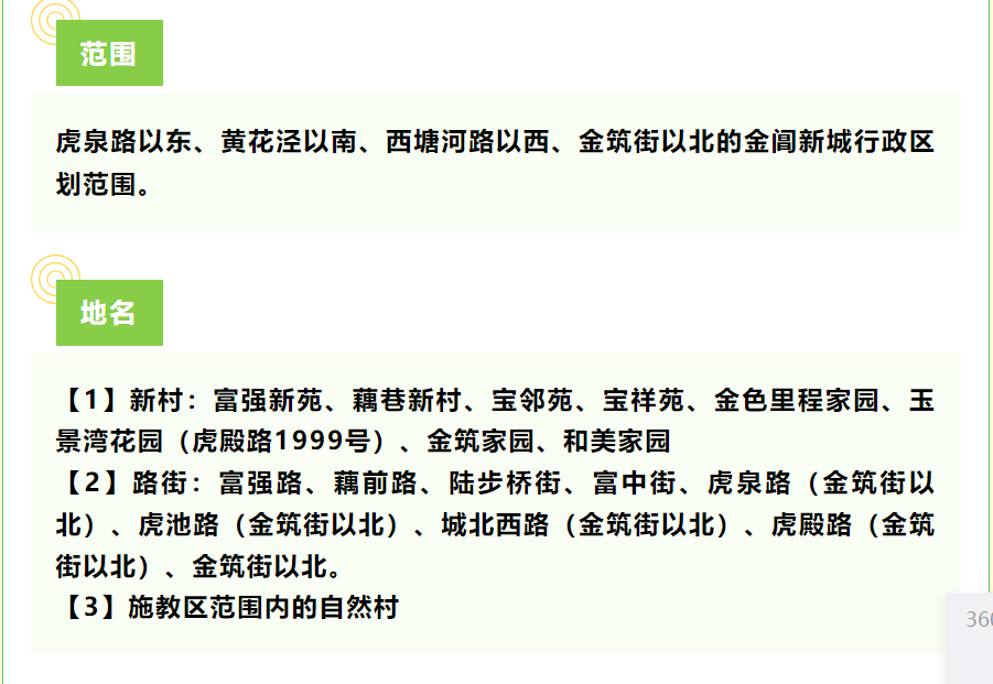 最新!2024年相城区幼儿园、中、小学施教区公布! 第37张