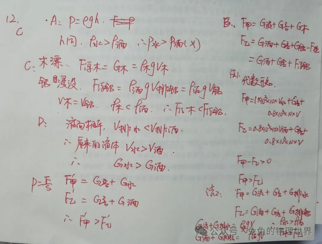 2024中考物理备考丨选择压轴2 第11张