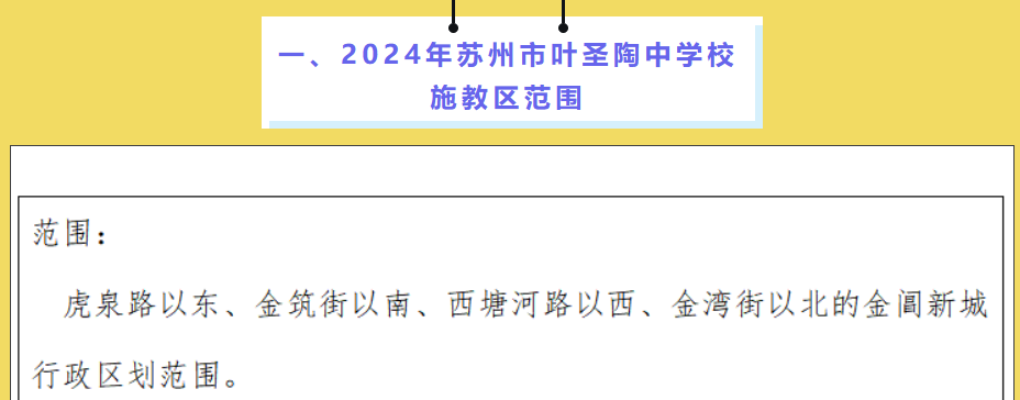 最新!2024年相城区幼儿园、中、小学施教区公布! 第39张