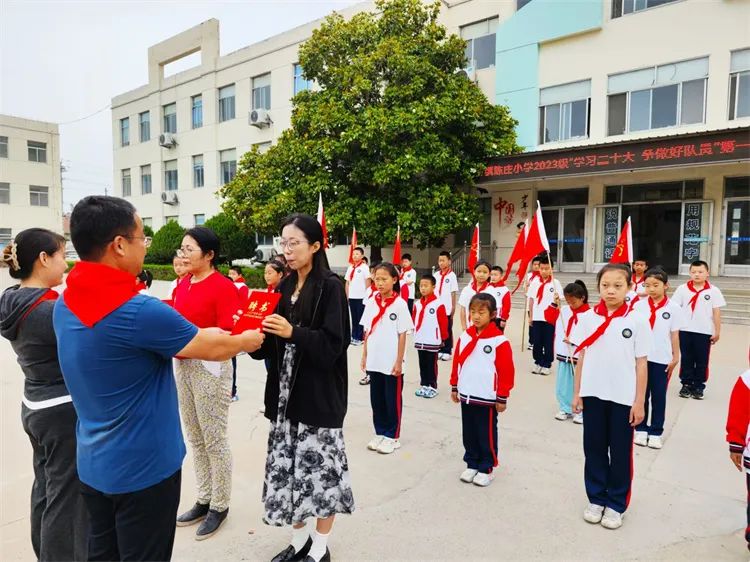 马桥镇陈庄小学第13周工作简报 第23张