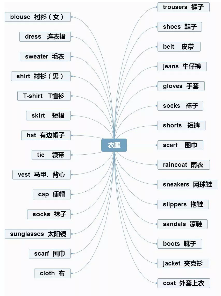 【小学英语】1-6年级重点知识思维导图汇总,收藏! 第16张