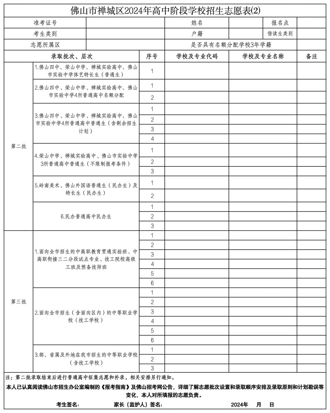 中考志愿填报进行时!佛山五区哪些学校可填?附各高中学费… 第2张