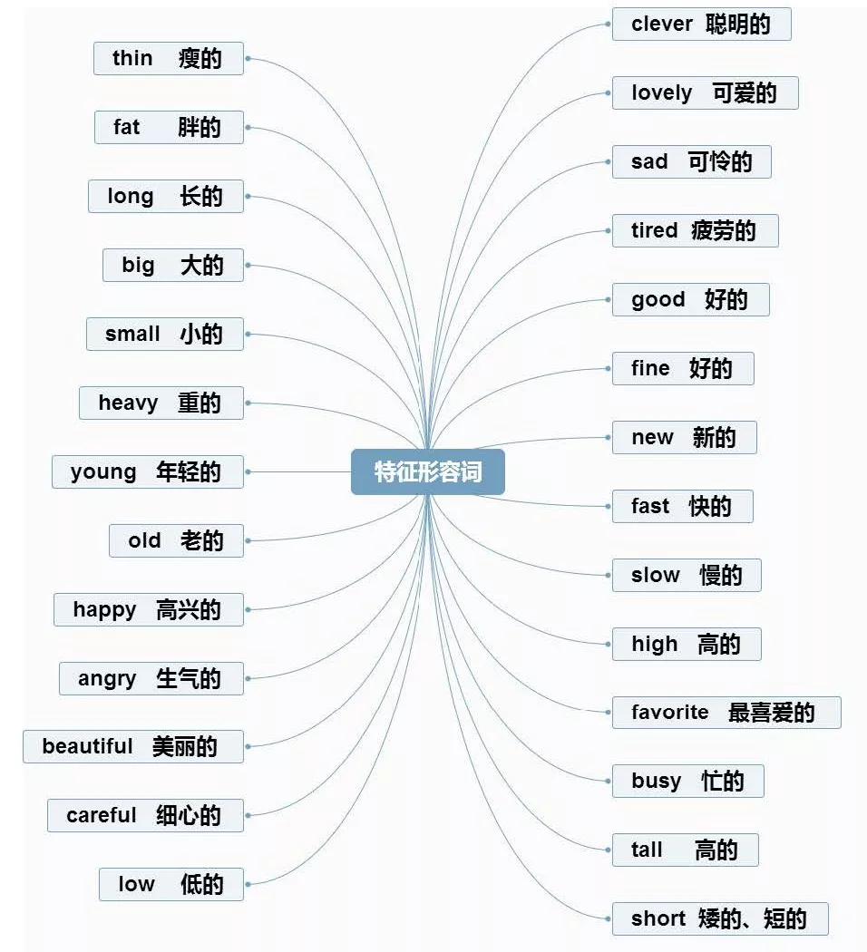 【小学英语】1-6年级重点知识思维导图汇总,收藏! 第21张