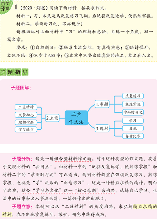 中考想逆袭?有《核心母题》就够了!教你怎么用20%的时间获得80%的分数! 第8张