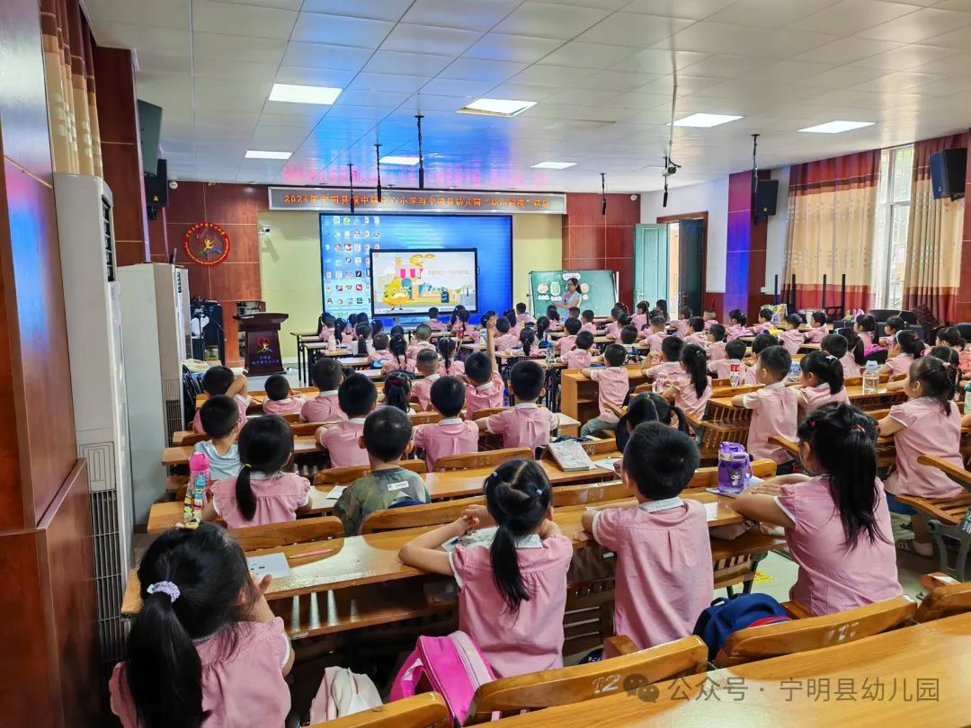 初探小学 衔接成长|宁明县幼儿园2024年大班幼儿参观小学活动 第37张