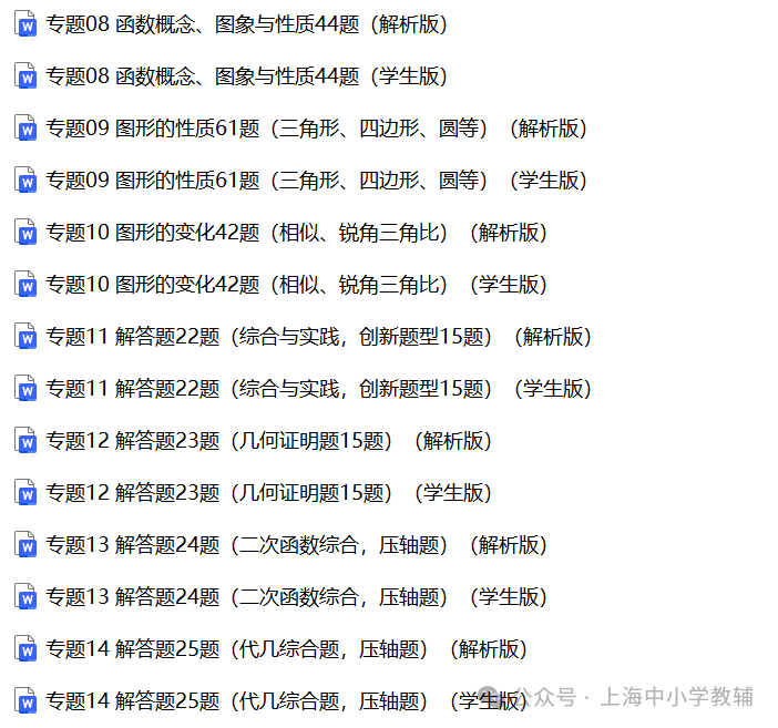 2024年上海中考各科二模试题及分类汇编(word版含解析) 第5张