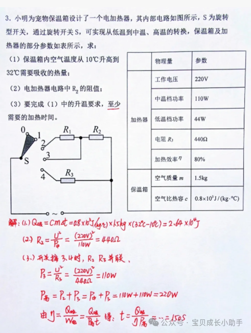 中考物理压轴题必考!多数学生都为之害怕! 第2张