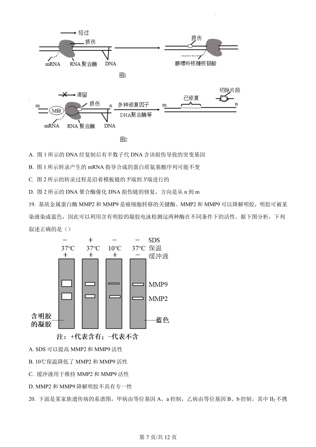 【高考真题】2023年辽宁省高考试题+答案(化学 生物 地理 政治) 第20张