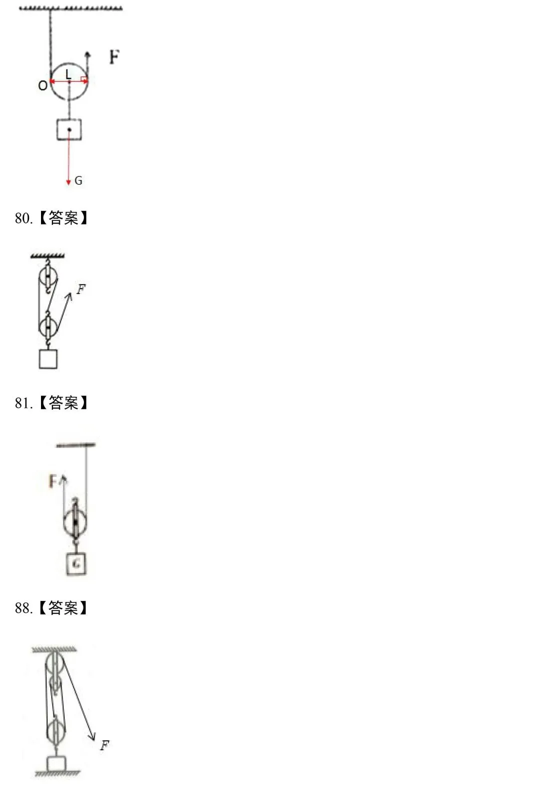 中考物理力学作图专辑 第41张