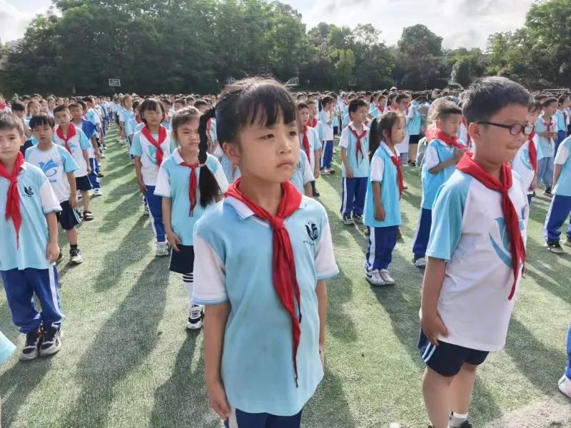 小手拉大手  禁烟在行动——砂子塘嘉和小学1905乘风中队第14周主题升旗仪式 第8张