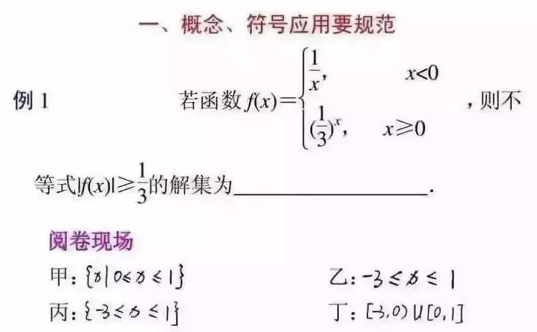 高考数学科目答题要求与规范 第2张