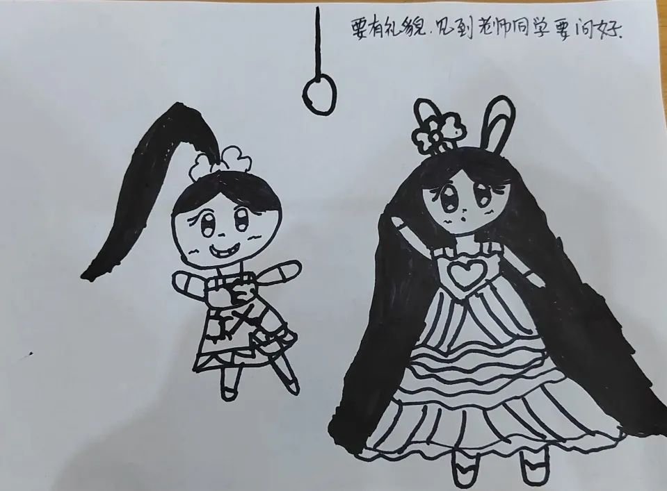 【学前教育宣传月】赴成长之约,启小学之旅——敖江微微幼儿园参观小学系列活动 第7张