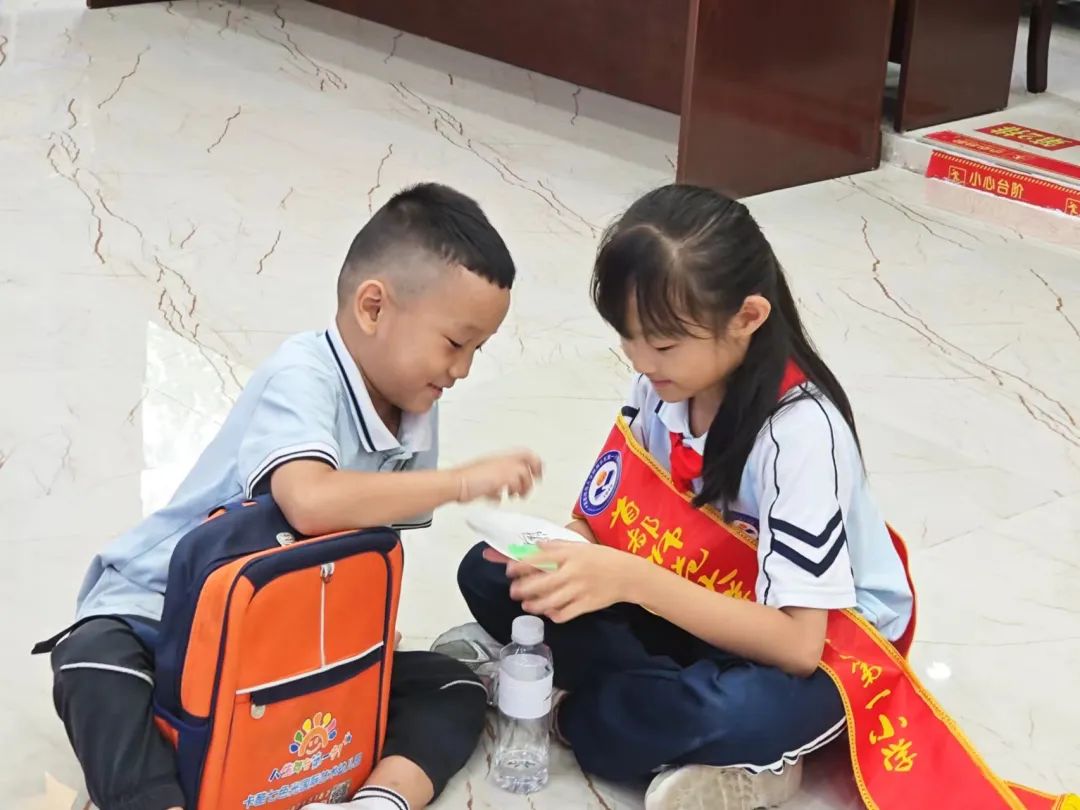 探秘小学  启程未来——乐东县第二幼儿园参观小学活动 第61张