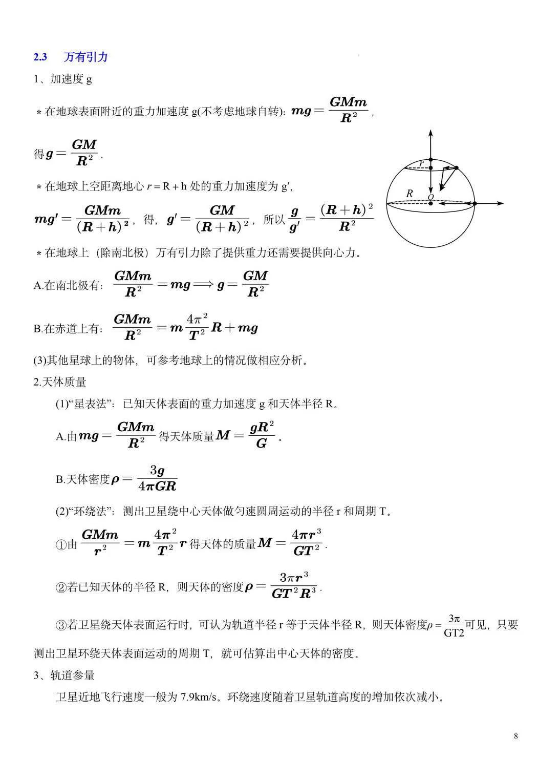 【高考必读】2024年高考物理重要结论汇总(值得收藏) 第7张