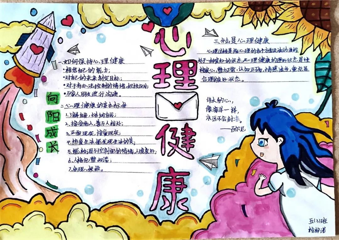 【石油小学·心理健康】妙笔绘心  守护心灵 第33张