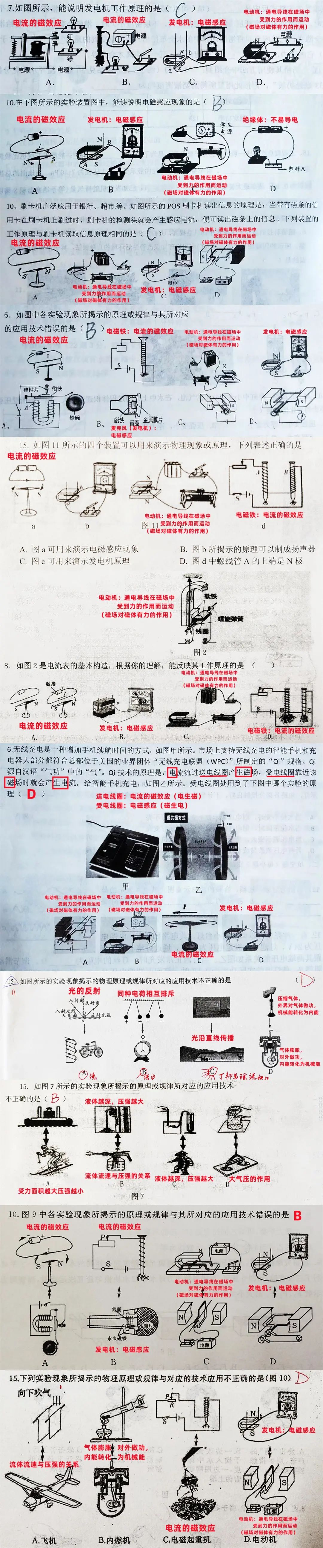 四类中考物理送分题,年年考!中考前查缺补漏迫在眉睫 第5张