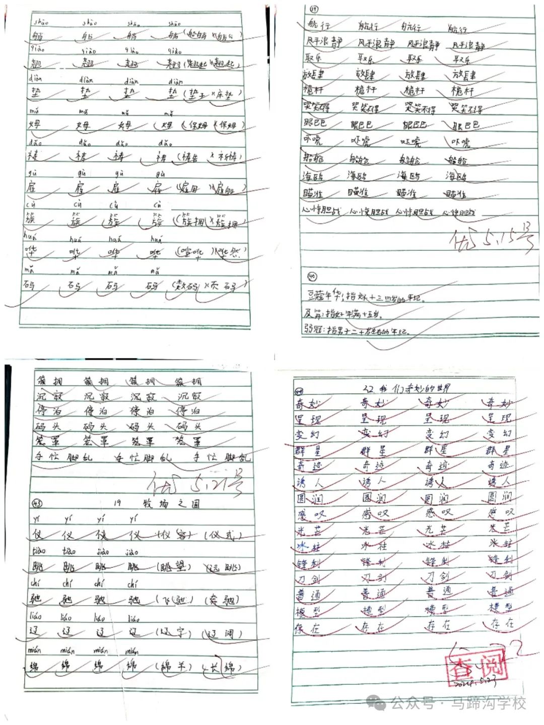 马蹄沟镇中心小学2024年春季第二次教学业务常规检查 第12张