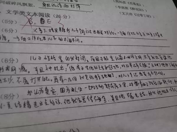 中考试卷扫描后啥样?评卷误差咋回事? 第16张