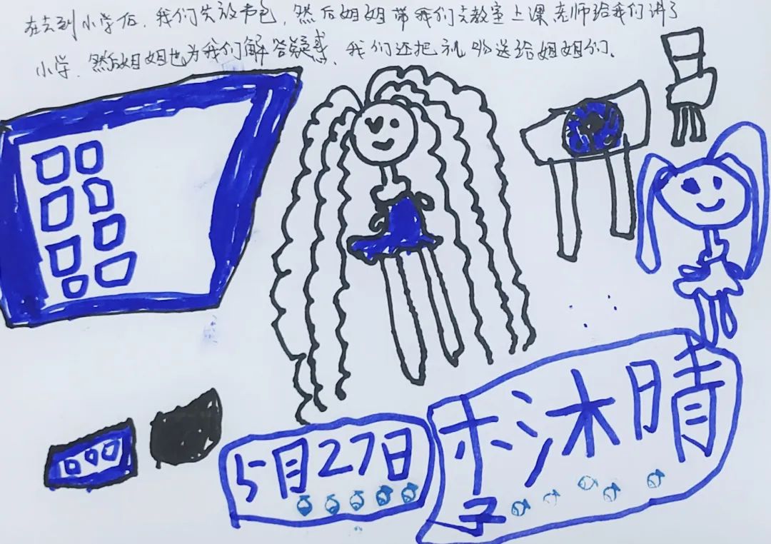 探秘小学  启程未来——乐东县第二幼儿园参观小学活动 第69张