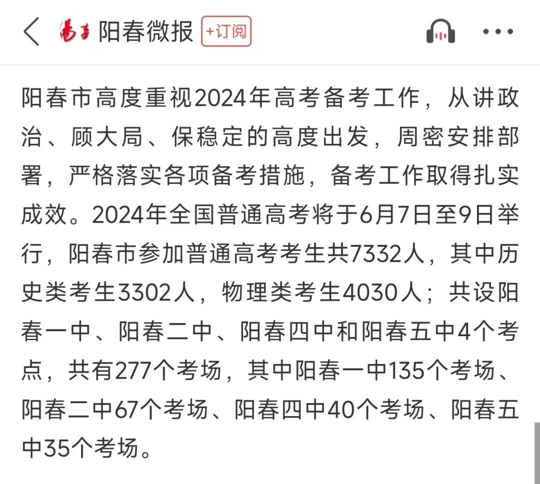 6月3日起可打印高考准考证!广东多地公布2024高考人数/考点 第6张