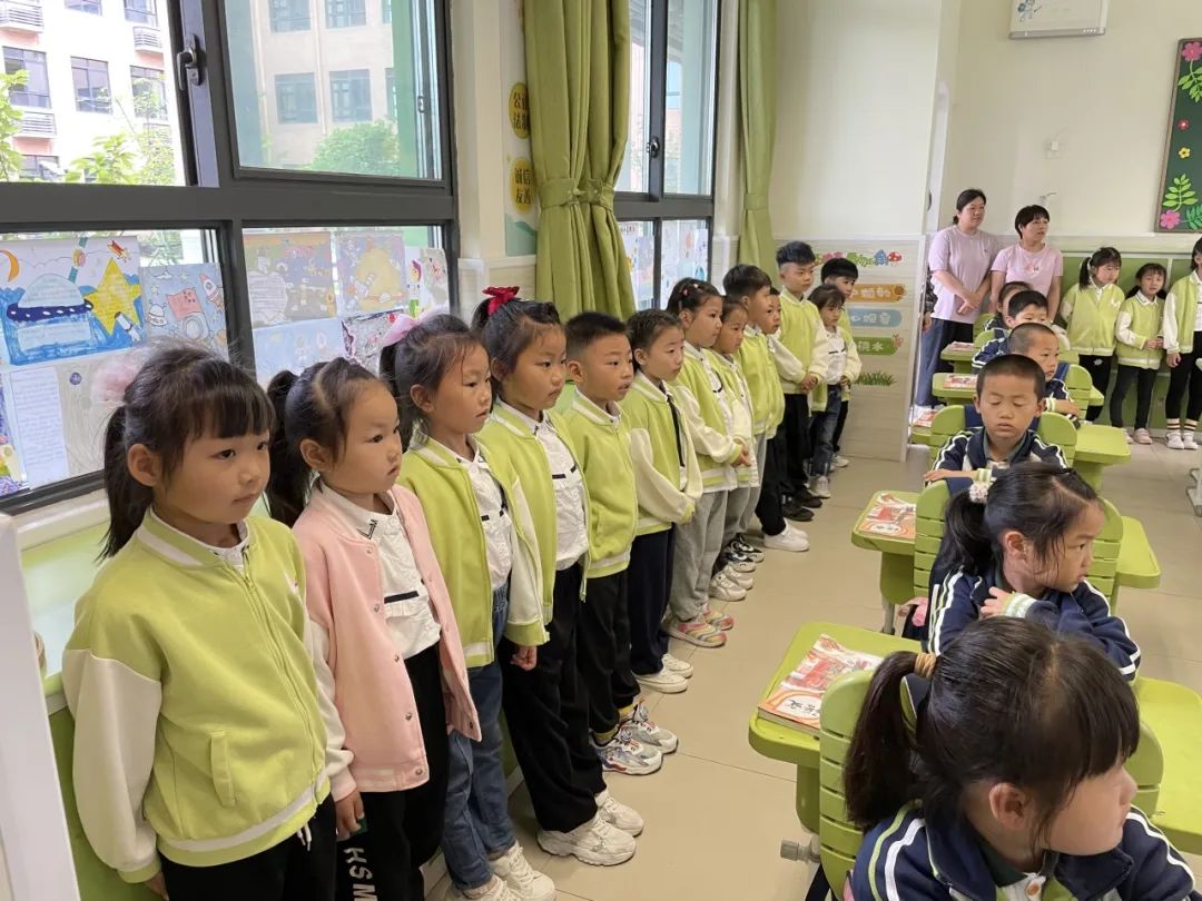 【靖海之星教育集团】【幼儿成长】走进小学,初探成长——彭镇幼儿园大班组参观小学活动 第26张