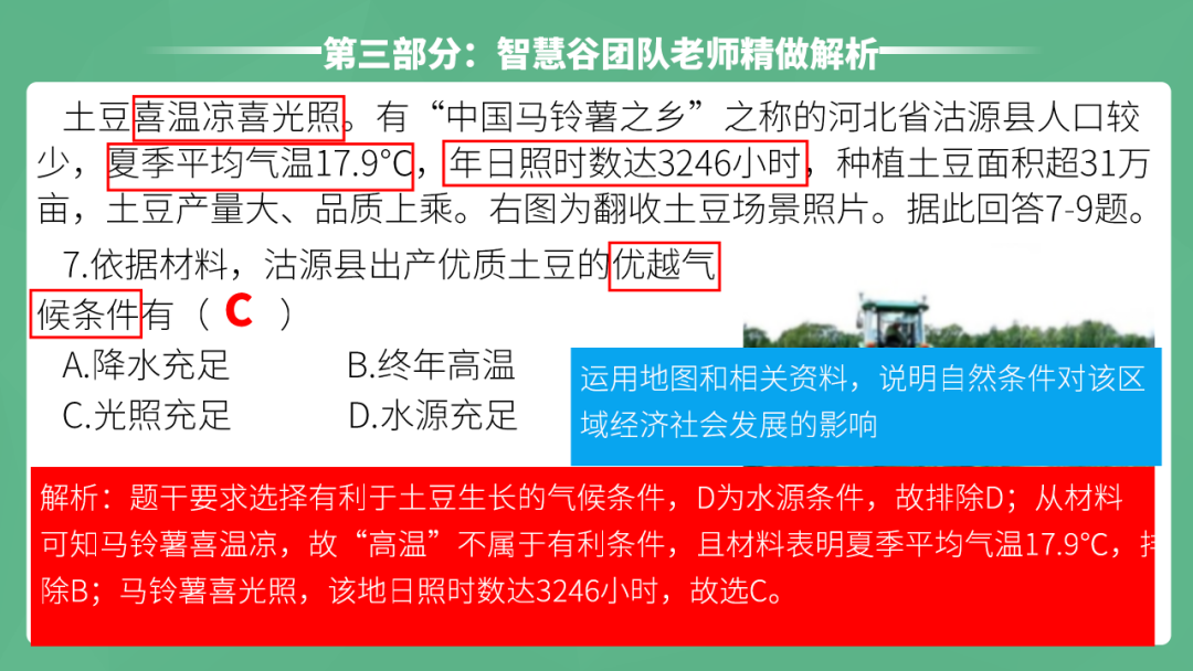 2023年智慧谷中考地理真题完全解读-名师讲评版-乐山卷 第24张