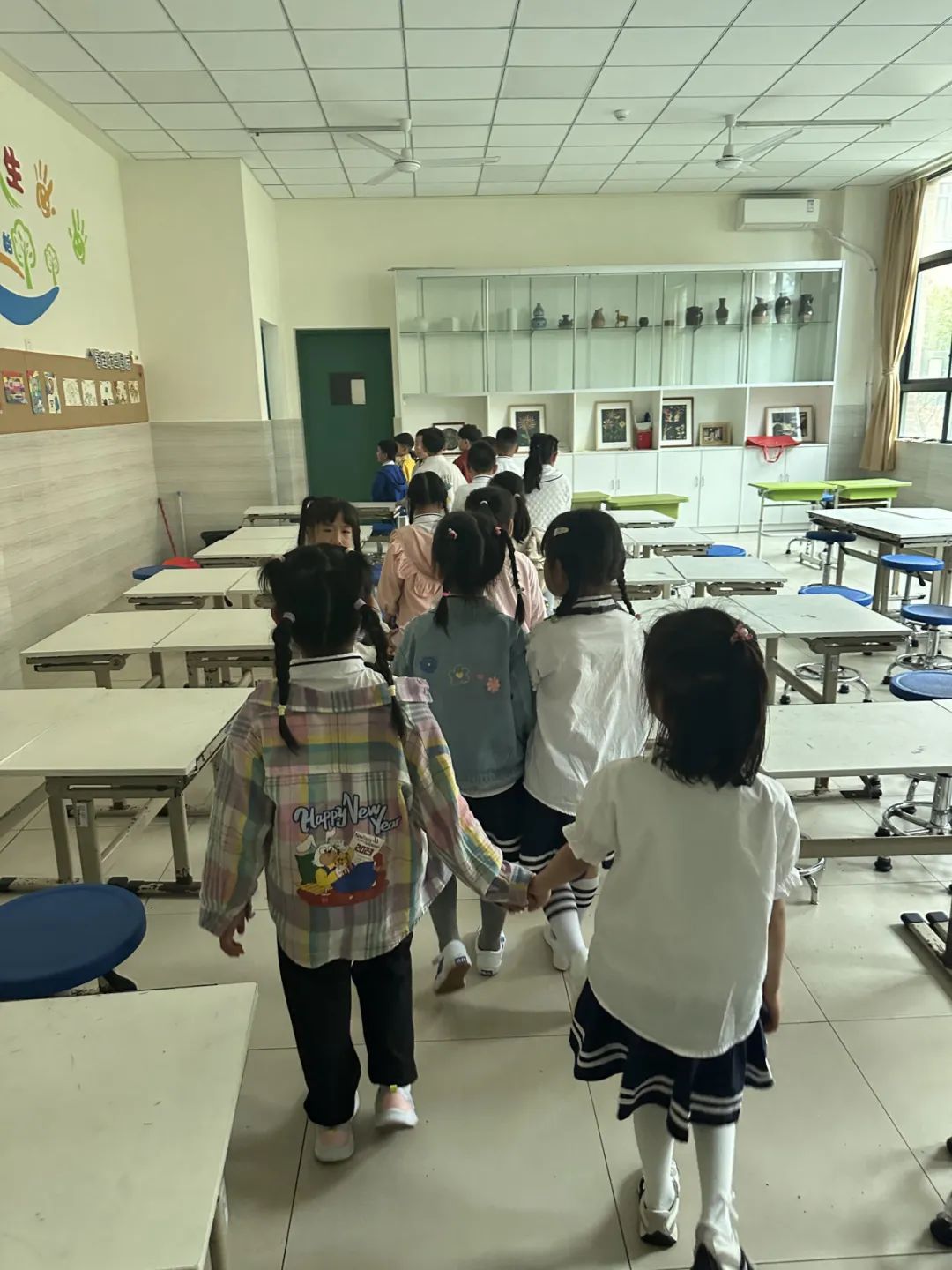 【靖海之星教育集团】【幼儿成长】走进小学,初探成长——彭镇幼儿园大班组参观小学活动 第46张