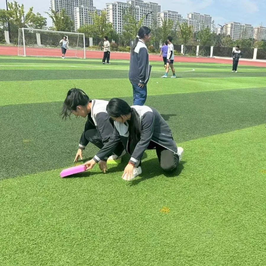 减压赋能,助力中考——新沂海门中学附属学校开展游戏化体育活动 第4张