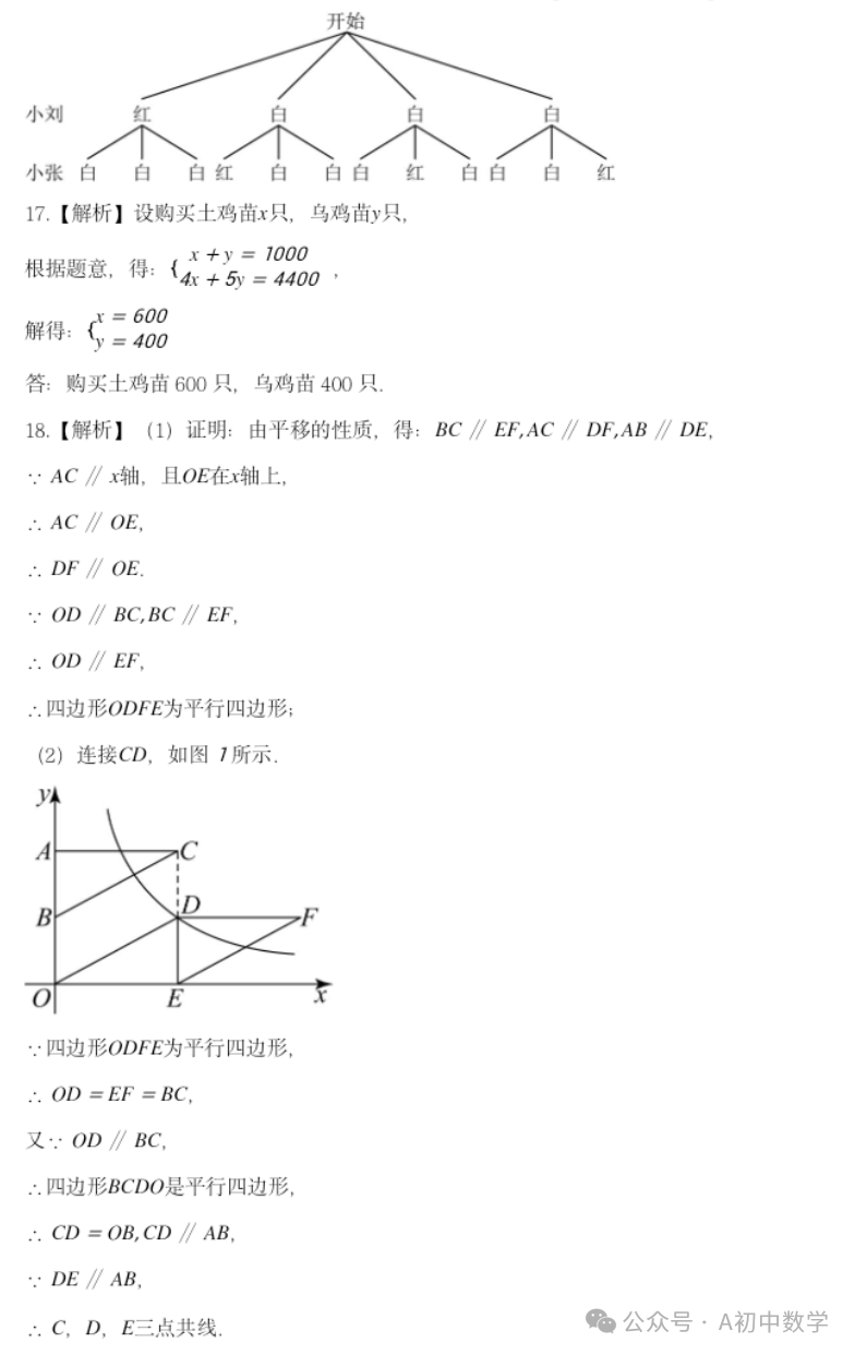 2024江西中考预测卷附答案 第13张