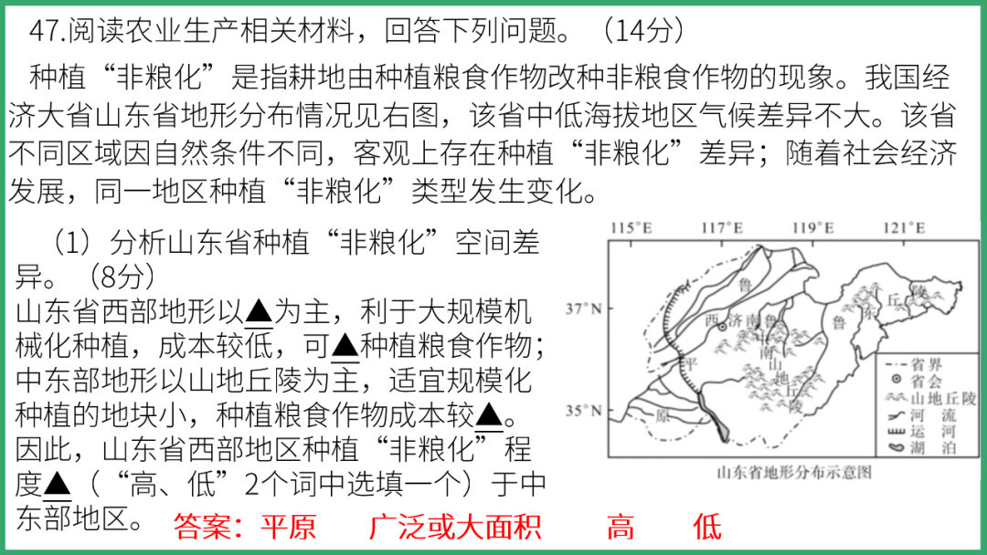 2023年智慧谷中考地理真题完全解读-名师讲评版-乐山卷 第41张