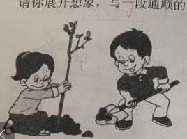 小学一年级语文常考看图写话33篇(附范文)给孩子收藏 第7张