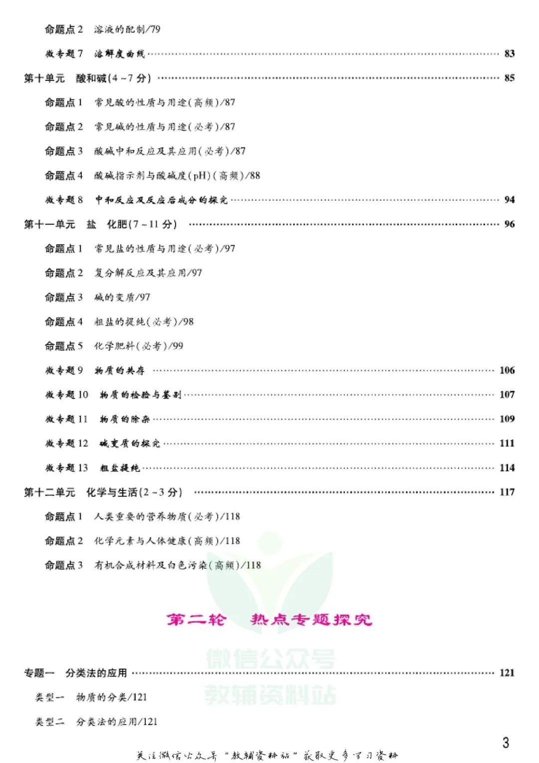 《中考靶向集训》化学河南专用电子版下载 第6张