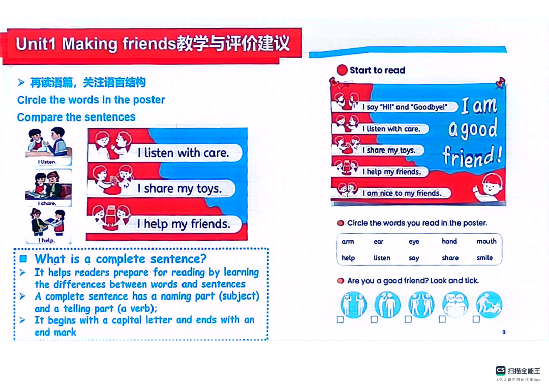 【工作室研修】PEP小学英语秋季新教材《Unit 1 Making friends》单元解析及教学建议 第41张