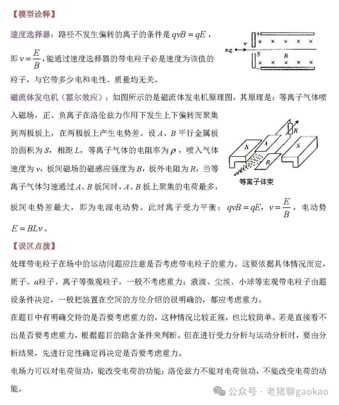 高考物理:刷题无数,得出的常考物理解题模型! 第10张