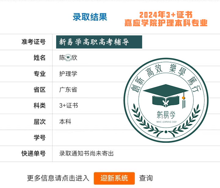 (本科录取分)3+证书高职高考韶关学院护理学本科近3年录取分数线(公办本科) 第7张