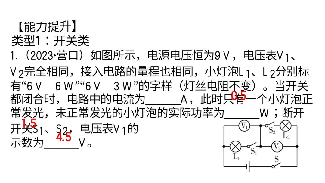 【中考物理】动态电路计算(中考必考题) 第4张