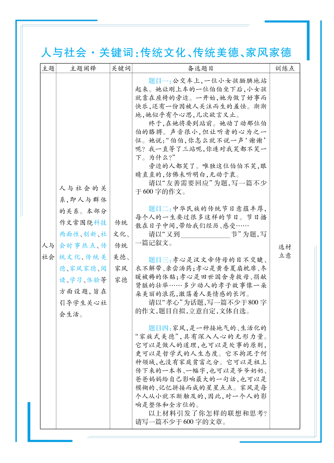 24中考考场作文备考备选 第10张