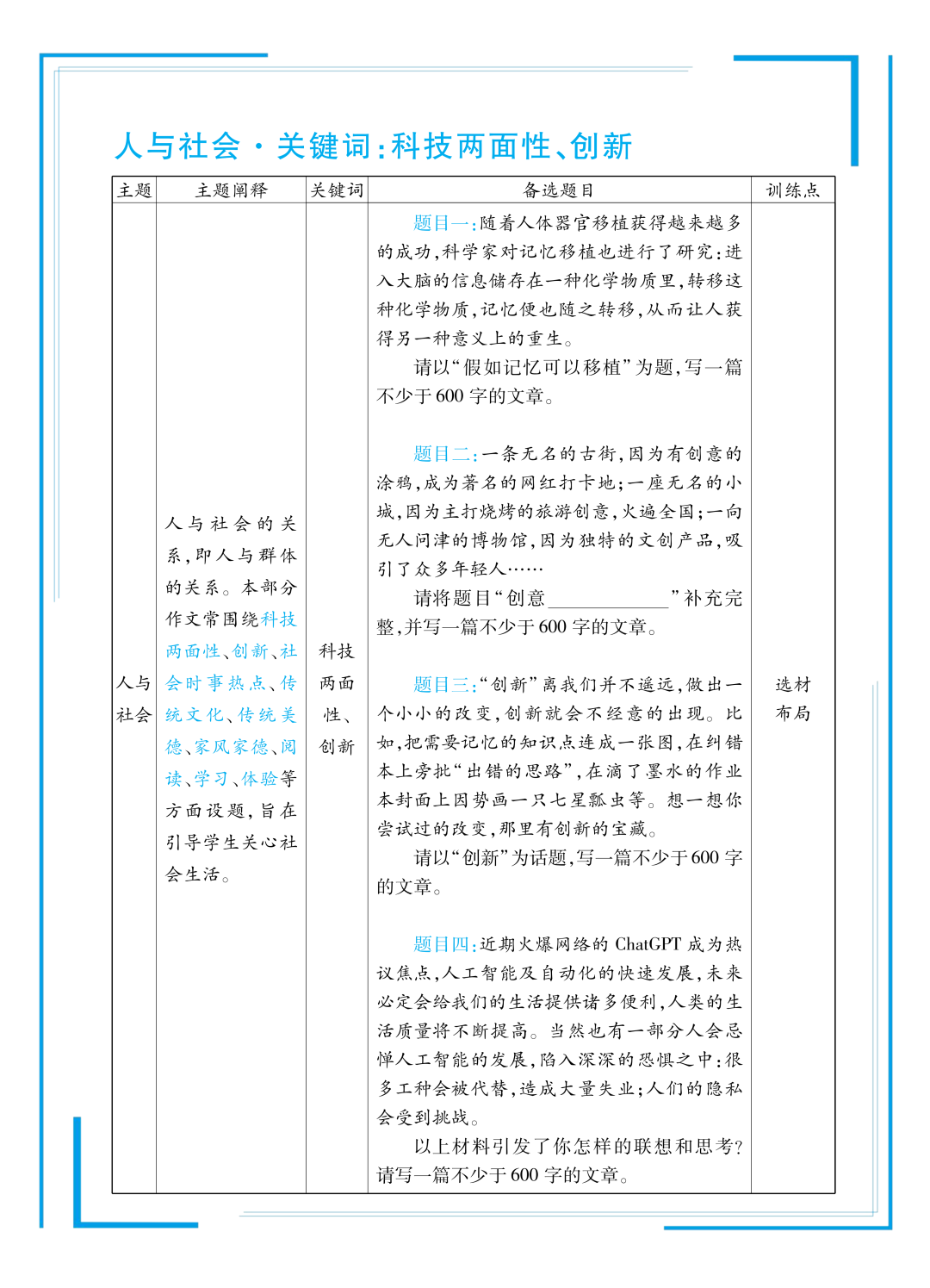 24中考考场作文备考备选 第9张