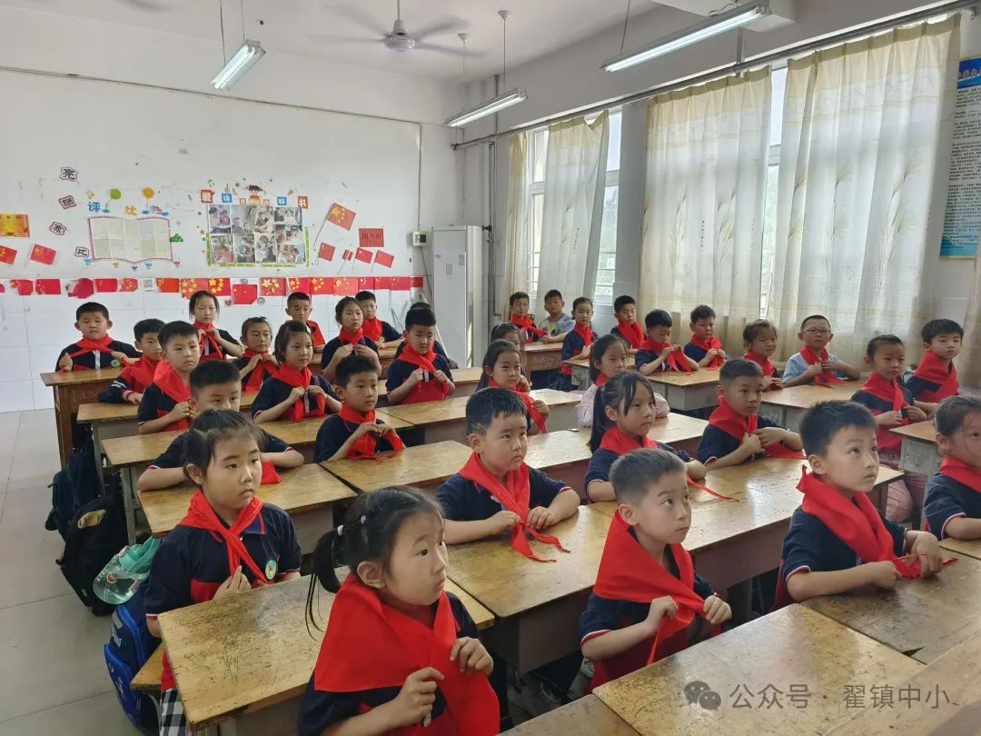 你好,少先队——翟镇中心小学开展队前教育活动 第7张