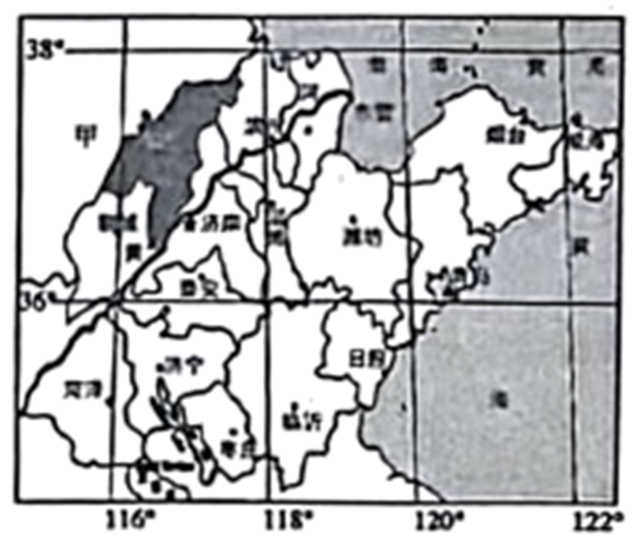 2024年山东省禹城市中考二模地理试题(原卷版) 第17张