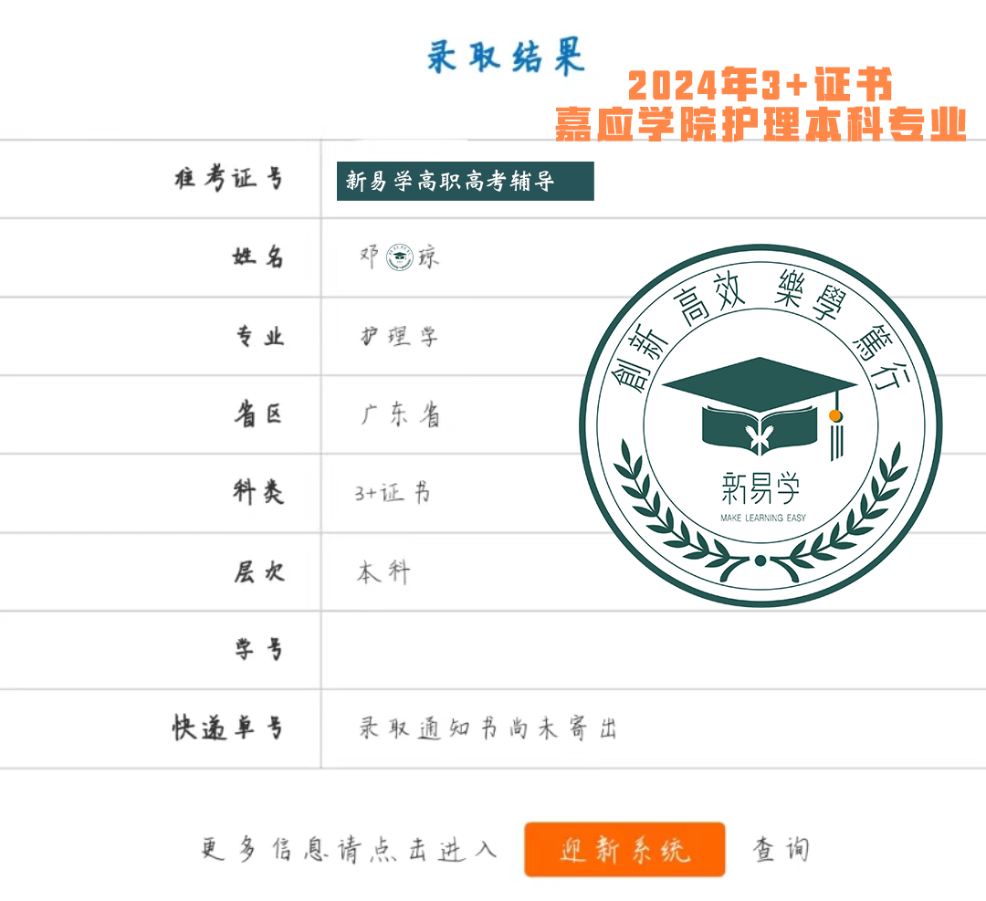 (本科录取分)3+证书高职高考韶关学院护理学本科近3年录取分数线(公办本科) 第8张