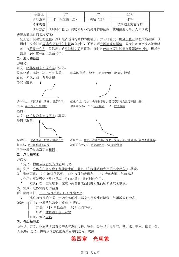 中考必备!初中物理学霸笔记领取(电子版) 第5张